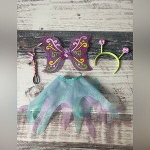 American Girl Welliewishers Doll DRESS UP Trunk - Wand Headband Skirt & Wings